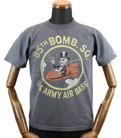 TMC2331 / TOYS McCOY MILITARY TEE SHIRT " 85TH BOMB. SQ. HAMMER FIELD "