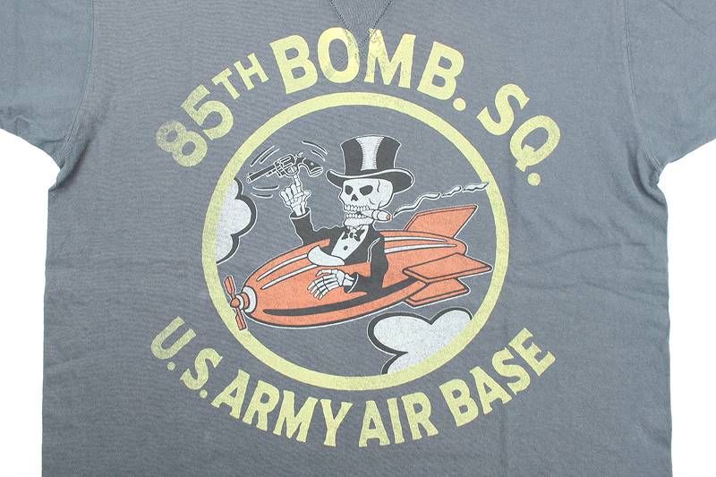 TMC2331 / TOYS McCOY MILITARY TEE SHIRT " 85TH BOMB. SQ. HAMMER FIELD "