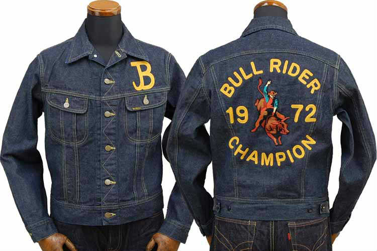 TMJ2011 TOYS McCOY Denim Jacket "Bull Rider Champion"