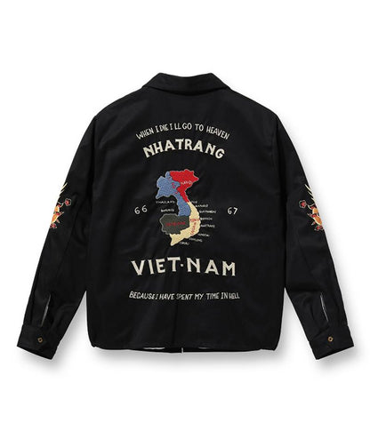 TT15275 / TAILOR TOYO Mid 1960s Style Cotton Vietnam Jacket “VIETNAM MAP”